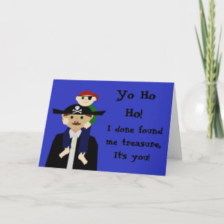 Carte Anniversaire du Pirate