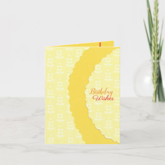 Carte Anniversaire du soleil