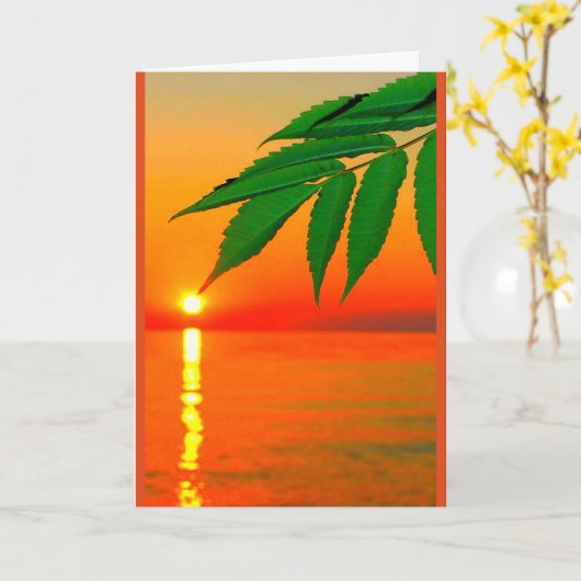 Carte Anniversaire Du Soleil Pour Son (Fleur jaune)