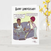 Carte Anniversaire du taux de divorce (Fleur jaune)