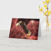 Carte Anniversaire du télescope spatial Spitzer (Fleur jaune)