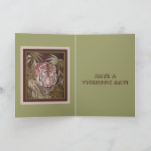 Carte Anniversaire du Tigre (Intérieur)
