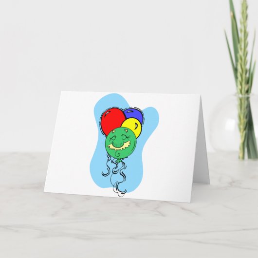 Carte Anniversaire du Vieux Homme (Devant)