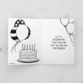 Carte Anniversaire du Vieux Joe Biden (Intérieur)