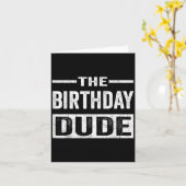 Carte Anniversaire Dude Graphic Novelty Hommes Femmes Ga (Fleur jaune)