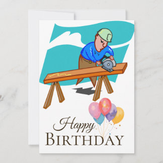 Carte Anniversaire d'un artisan