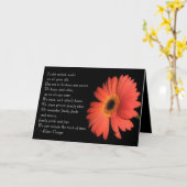 Carte Anniversaire d'un frère / soeur (Fleur jaune)