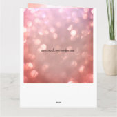 Carte Anniversaire d'une femme personnalisée (Dos)