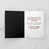 Carte Anniversaire En 2020 Pandemic- Funny Ostrich (Intérieur)