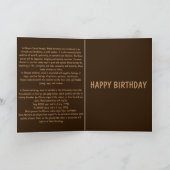 CARTE ANNIVERSAIRE EN BOIS DE SERPENT (Intérieur)