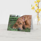 Carte Anniversaire en croissance (Fleur jaune)