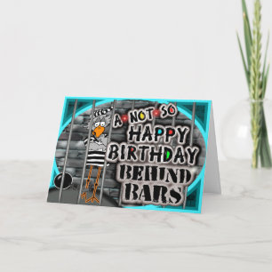 Carte Anniversaire en prison