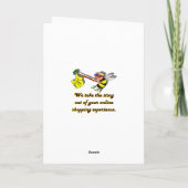 Carte Anniversaire en retard (Dos)