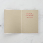 Carte Anniversaire encore chaud (Intérieur)