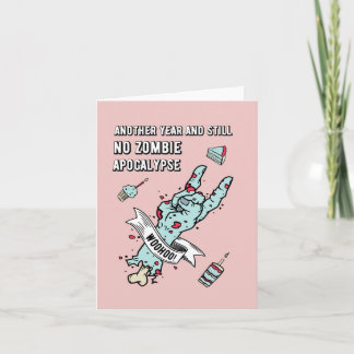 Carte Anniversaire - Encore une année et toujours 