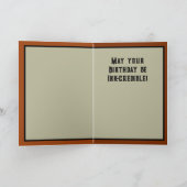 Carte Anniversaire Encre-able de la Pieuvre (Intérieur)