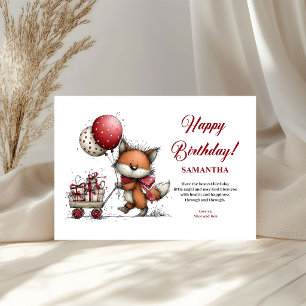 Carte Anniversaire Enfants Animaux Fantaisistes Enfants