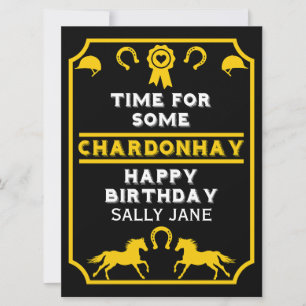 Carte Anniversaire Équitation