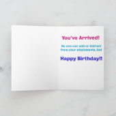 Carte Anniversaire - Ermine (Intérieur)
