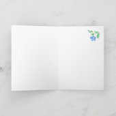 Carte Anniversaire espagnol de pois de dentelle de Faux (Intérieur)