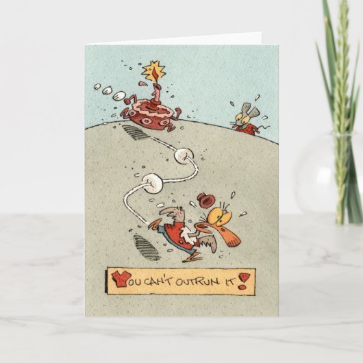 Carte Anniversaire étant soulevé rapidement ! (Devant)