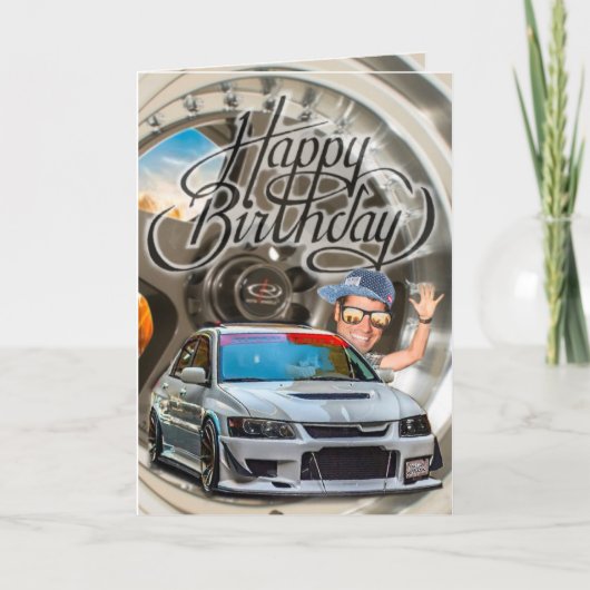 Carte anniversaire evo (Devant)