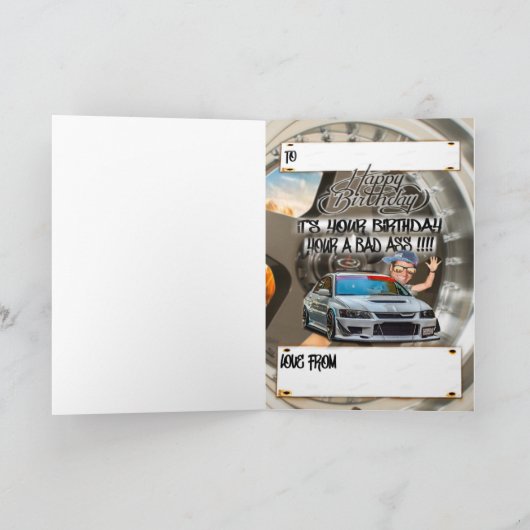 Carte anniversaire evo (Intérieur)