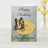 Carte Anniversaire - famille (Fleur jaune)