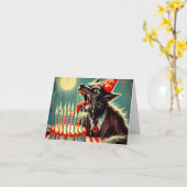 Carte Anniversaire fang-tastic (Fleur jaune)