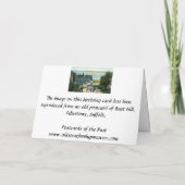 Carte Anniversaire - Felixstowe, Suffolk (Dos)