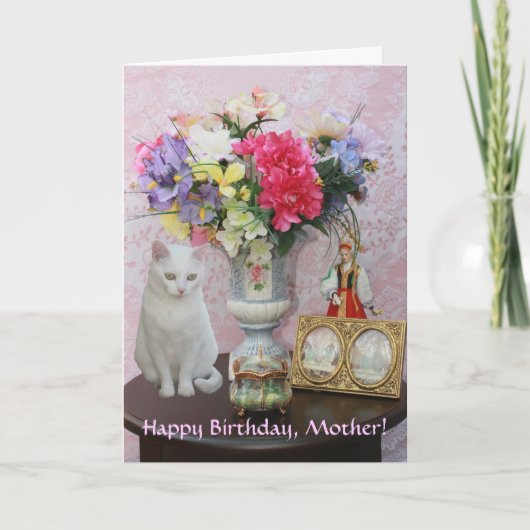 Carte Anniversaire femelle personnalisable (Devant)