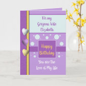 Carte Anniversaire Femme raison pour laquelle je sourit  (Fleur jaune)