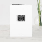 Carte Anniversaire, FILLE, Couches d'impression noir/bla (Dos)