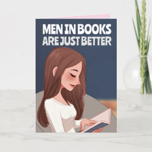 CARTE ANNIVERSAIRE FILLE LIVRE AMOUREUX LES HOMMES DANS