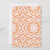 Carte Anniversaire fleuri bohème moderne (Dos)