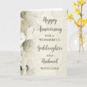 Carte Anniversaire Floral Godgirl & Mari (Fleur jaune)