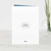 Carte Anniversaire Forget-Me-Not Flowers En Jar (Dos)