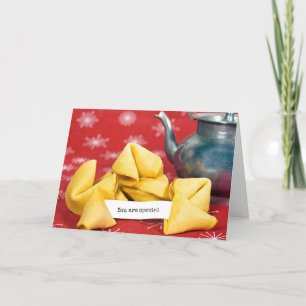 Carte Anniversaire Fortune Cookie