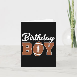 Carte Anniversaire Garçon Football Anniversaire Famille