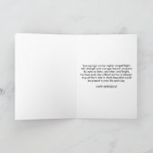 Carte Anniversaire, gendre, Buse à épaulettes (Intérieur)