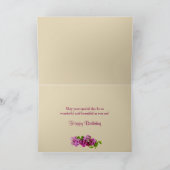 Carte ANNIVERSAIRE - Général - Élégance avec Lilacs & Co (Intérieur)