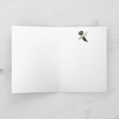 Carte Anniversaire général Magpie Bird, Nature (Intérieur)