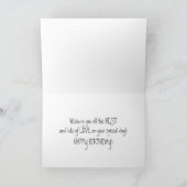 Carte ANNIVERSAIRE - Godmère (Intérieur)
