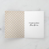 Carte Anniversaire Golden Retriever avec lunettes de sol (Intérieur)