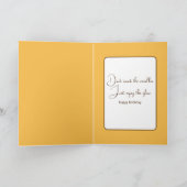 Carte Anniversaire Golden Retriever Humour (Intérieur)