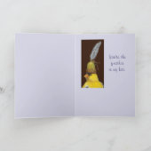 carte anniversaire goldfinch (Intérieur)