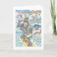 Anniversaire Gorilla Surfer
