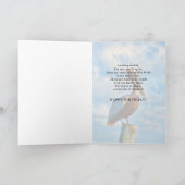 Carte Anniversaire, grand-fils, Brown pélican à la poste (Intérieur)