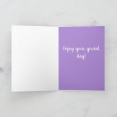 Carte Anniversaire Grande Pyrénées Chien de Montagne (Intérieur)