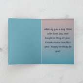 Carte anniversaire heureux (Intérieur)